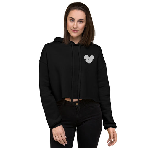 The Logo Crop Hoodie